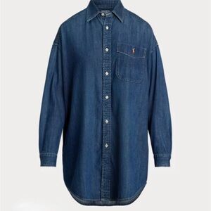 Polo Ralph Lauren Oversized Denim Shirt - Small